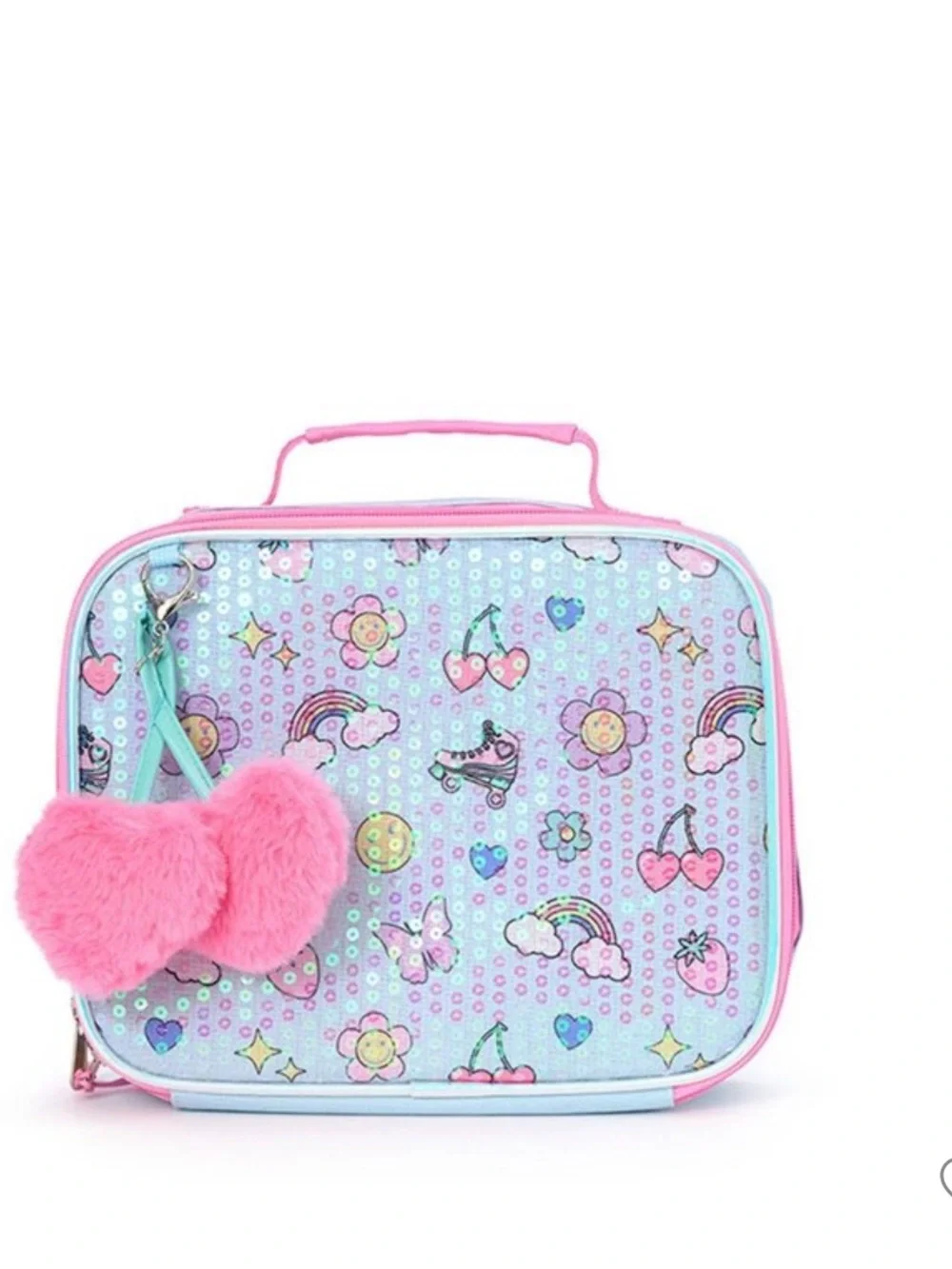 Adorable Kids Sequin Backpack with stationary set and Lunch Bag NWT